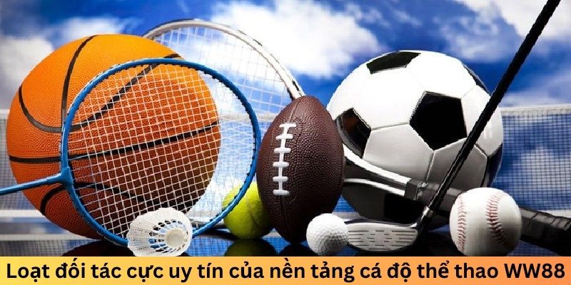 Loạt đối tác cực uy tín của nền tảng cá độ thể thao WW88